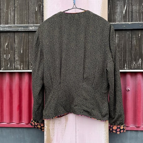 80-90’S PATTERN DESIGN JACKET [S-7471]