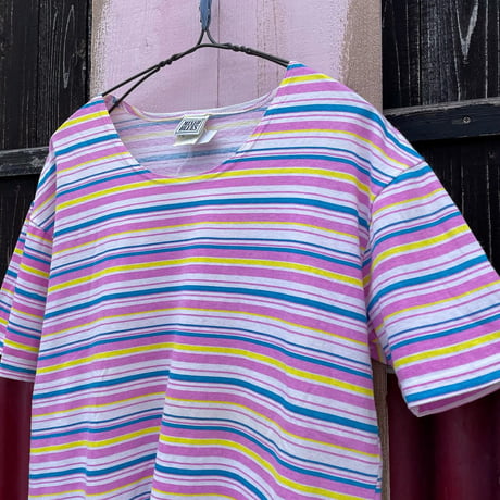 80'S BORDER TEE [S-2335]
