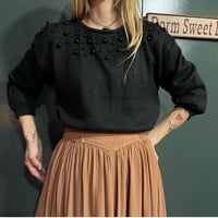 80’S BEADS DESIGN KNIT [S-4014]
