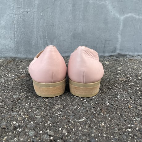 LEATHER SHOES 24.5cm [S-3607]