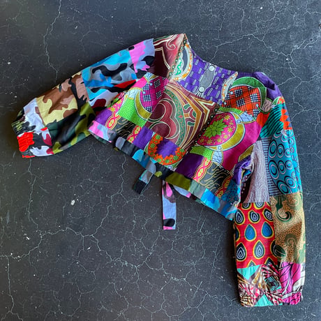 BATIK PATCHWORK TOPS [S-4295]