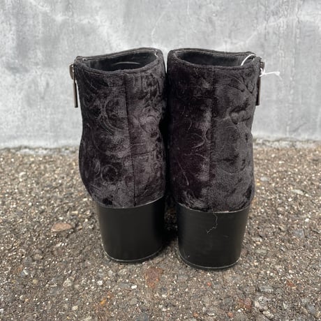VELOUR BOOTIE 24.0cm [S-2567]