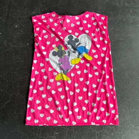 80’S MICKEY＆MINNIE HEART TEE [S-3487]