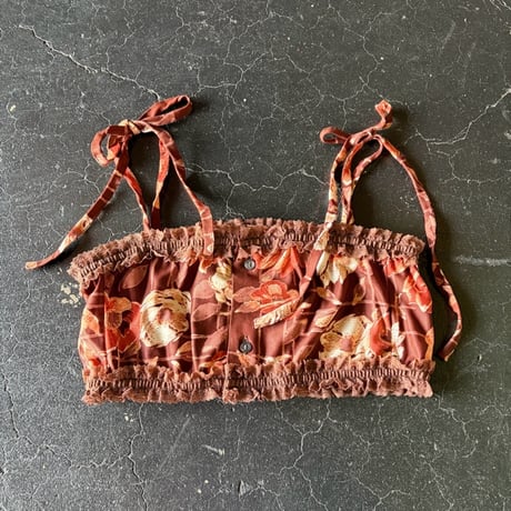 70’S FABRIC CAMISOLE [S-3980]