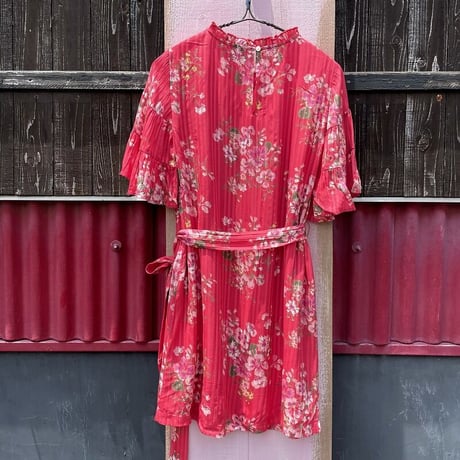 FLOWER FRILL BLOUSE [S-6114]