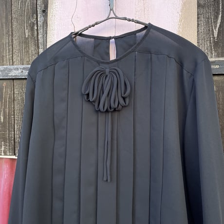 80’S RIBBON×TUCK BLOUSE [S-4752]