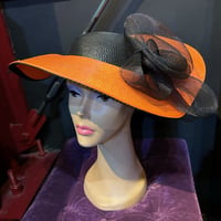 80'S BI-COLOR DESIGN DRESS HAT [HP-0200]
