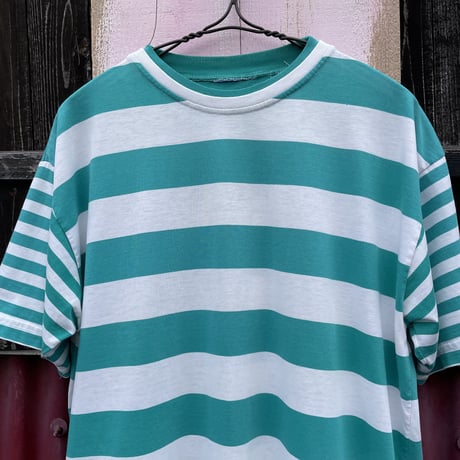 80’S COTTON BORDER T-SHIRT [S-2947]
