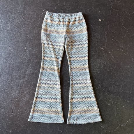 MESH FLARE EASY PANTS [S-4190]