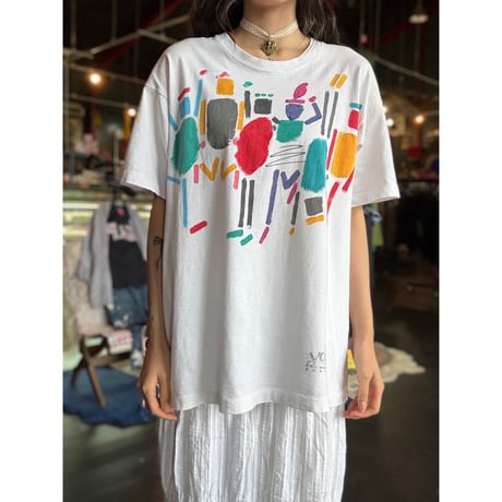 90’S ART PAINT TEE [S-3983]