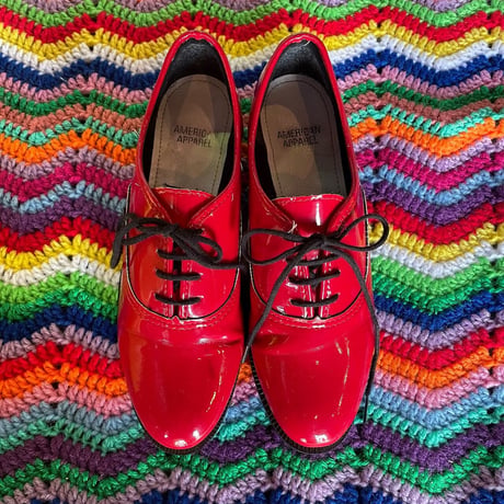 ENAMEL SHOES 23.0cm [S-3377]