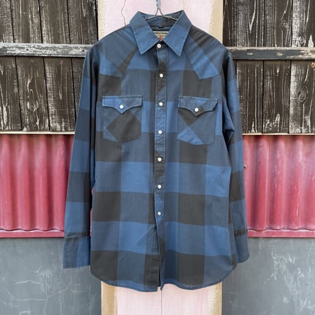 BLOCK CHECK WESTERN SHIRT [S-5080]
