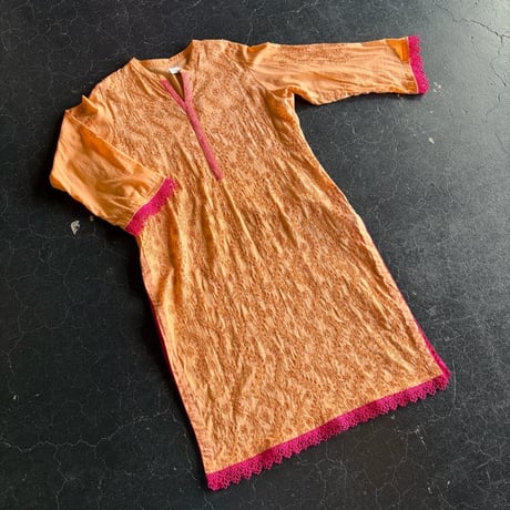 INDIA EMBREIDERY KULTA DRESS [S-1204]