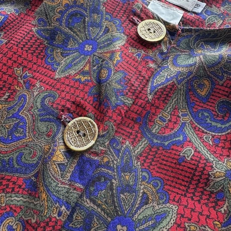 90’S  PATTERN DRESS [S-2938]