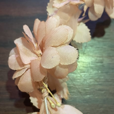 60’S FLOWER＆RIBBON HEAD DRESS [S-6392]