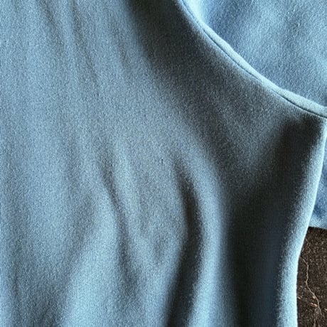 90’S  FLOWER×RIBBON COLLAR SWEAT [S-0499]
