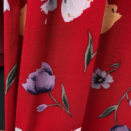 FLOWER LAYERED DESIGN DRESS [S-3002]