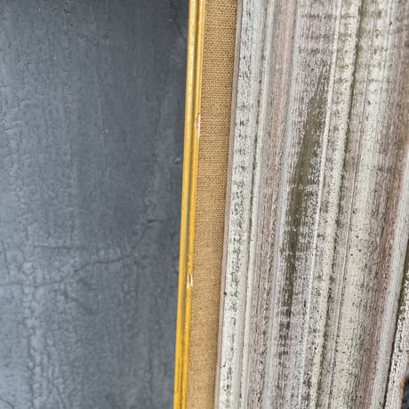 Vintage WOOD PICTURE FRAME [J-0004]