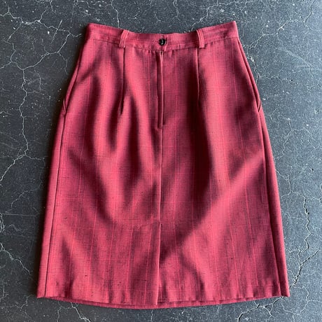 80‘S CHECK SKIRT [S-2633]
