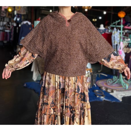 MOCOMOCO PONCHO PARKA [S-0188]