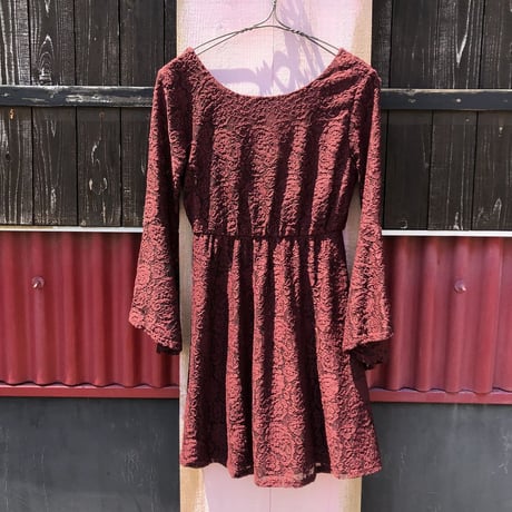 FLARE SLEEVE LACETOPS [S-1072]