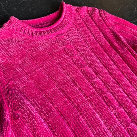 VELOUR KNIT [S-2213]