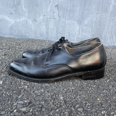 SQUARE TOE LEATHER SHOES 27.5cm [S-4318]