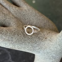 SILVER 925 CIRCLE RING [S-4300]