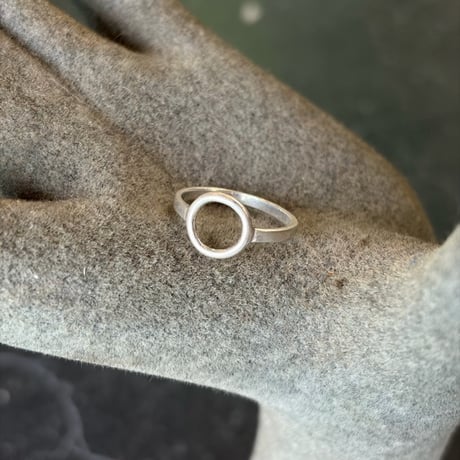 SILVER 925 CIRCLE RING [S-4300]