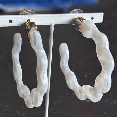 SHELL HOOP PIERCE [S-5284]