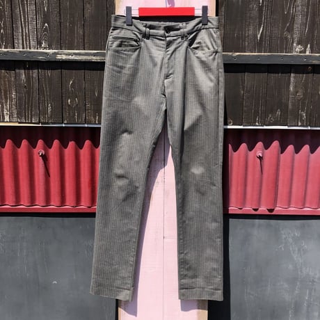 HERRINGBONE SLIM PANTS [S-1381]