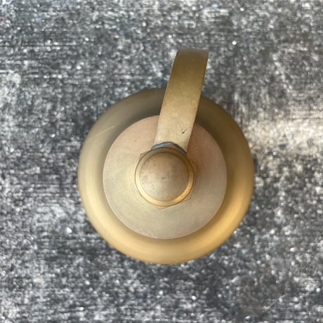 vintage COPPER&WOOD STAND BELLE [J-073]