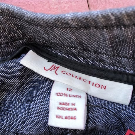LINEN SLACKS [S-1854]