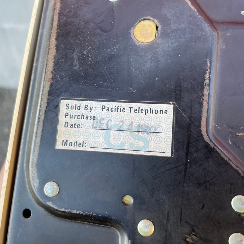 VINTAGE ''Western Electric'' TELEPHONE [J-189]