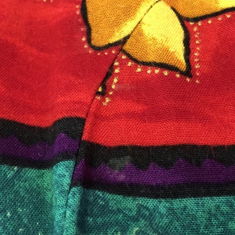 ETHNIC PRINT LAP DESIGN DRESS [S-2991]
