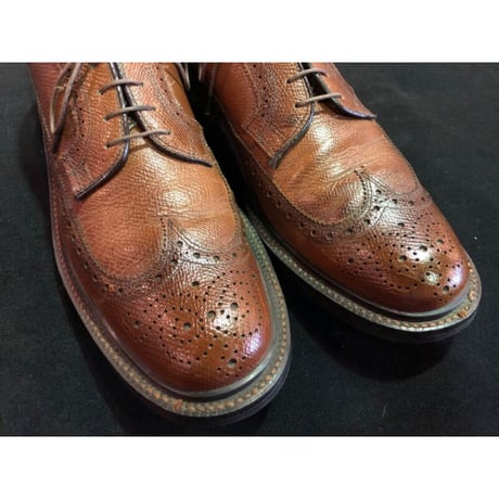 "STUART McGUIRE" LEATHER WING TIP SHOES 27.5㎝ [HP-1966]