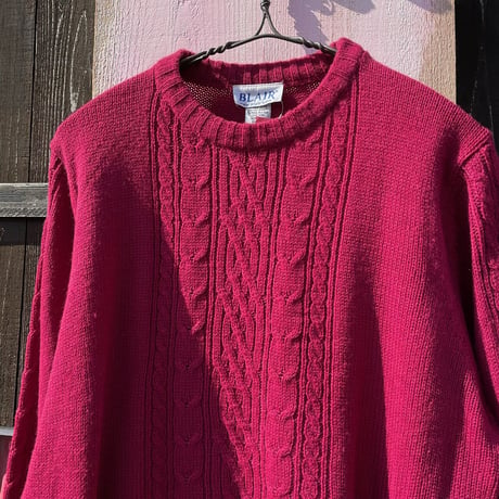 CABLE KNIT [S-0194]