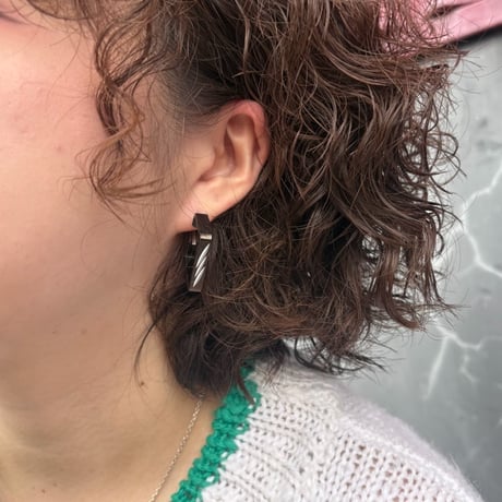 SQUARE HOOP PIERCE [S-5287]