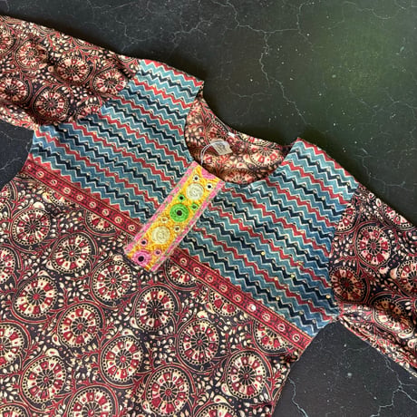 INDIA EMBROIDERY DRESS [S-3818]