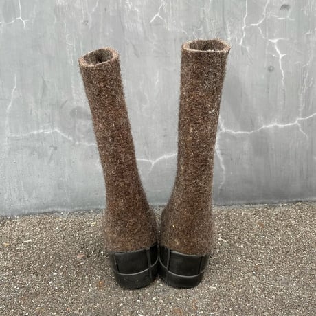 WOOL LONG BOOTS 28.0cm [S-5187]