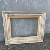Vintage WOOD PICTURE FRAME [J-0004]