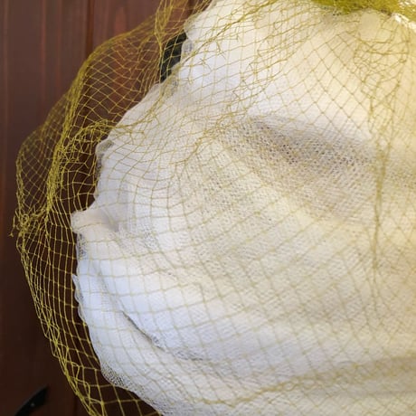 60'S TULLE DESIGN HAT [HP-1906]