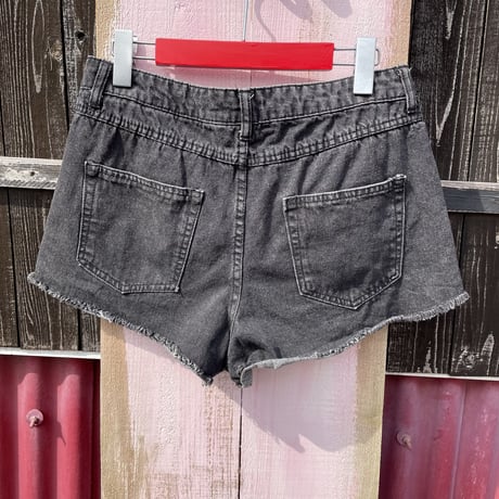 MICKEYMOUSE CUTOFF SHORT PANTS [S-0844]