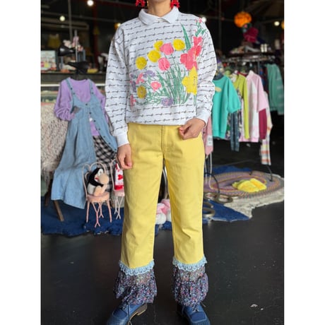 90’S FLOWER SWEAT [S-2100]
