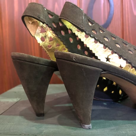 "WALTER STEIGER" PUNCHING DESIGN PUMPS[S-3145]