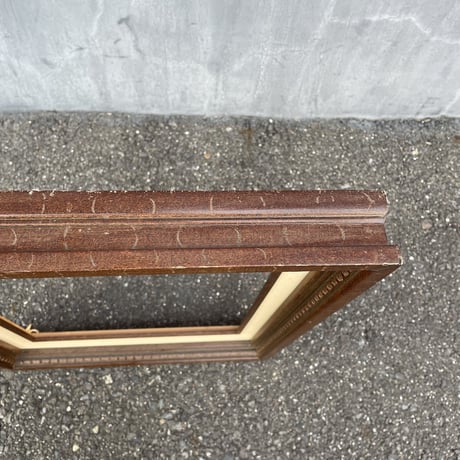 Vintage WOOD PICTURE FRAME [J-0002]