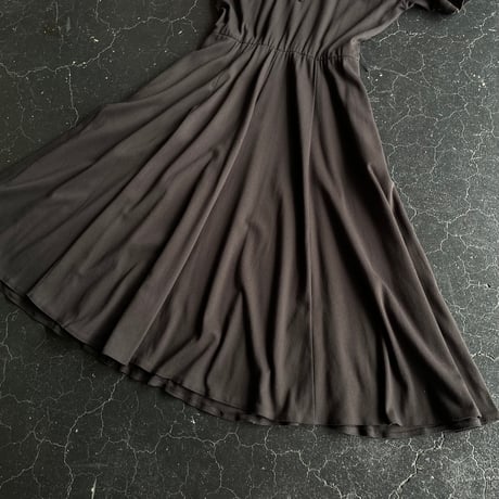 80’S LEOPARD PATCH DRESS [S-3582]
