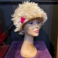 60’S FEATHER DRESS HAT [S-4360]