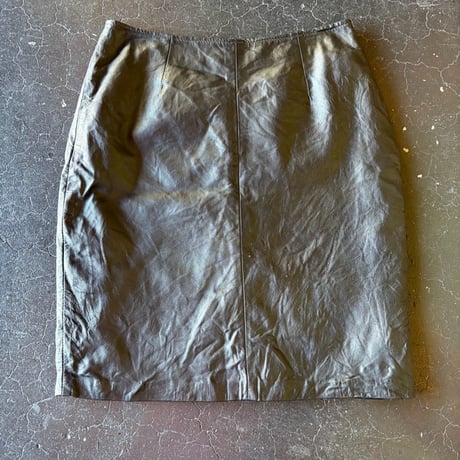 LEATHER SKIRT [S-0334]