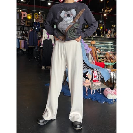 RAYON×NYLON KNIT PANTS [S-2782]